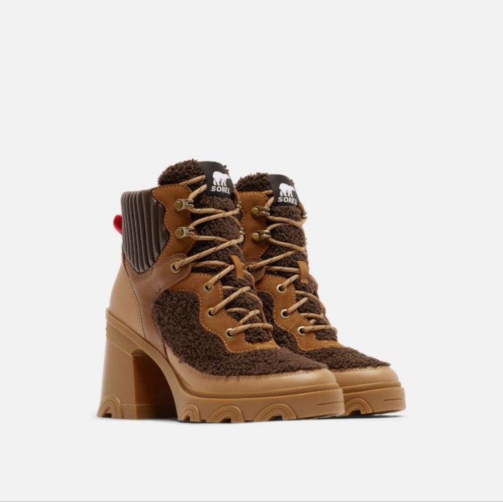 SOREL Brex Heel Cozy Lace Bootie Size 7